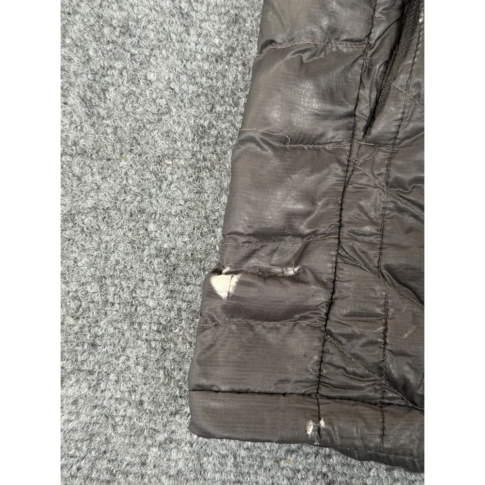 The North Face ThermoBall Hooded Jacket Men's Large Gray Insulated Puffer